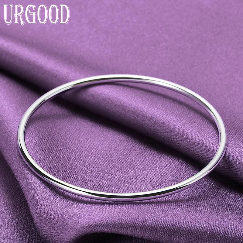 Браслет из стерлингового серебра 925 пробы, модные ювелирные изделия