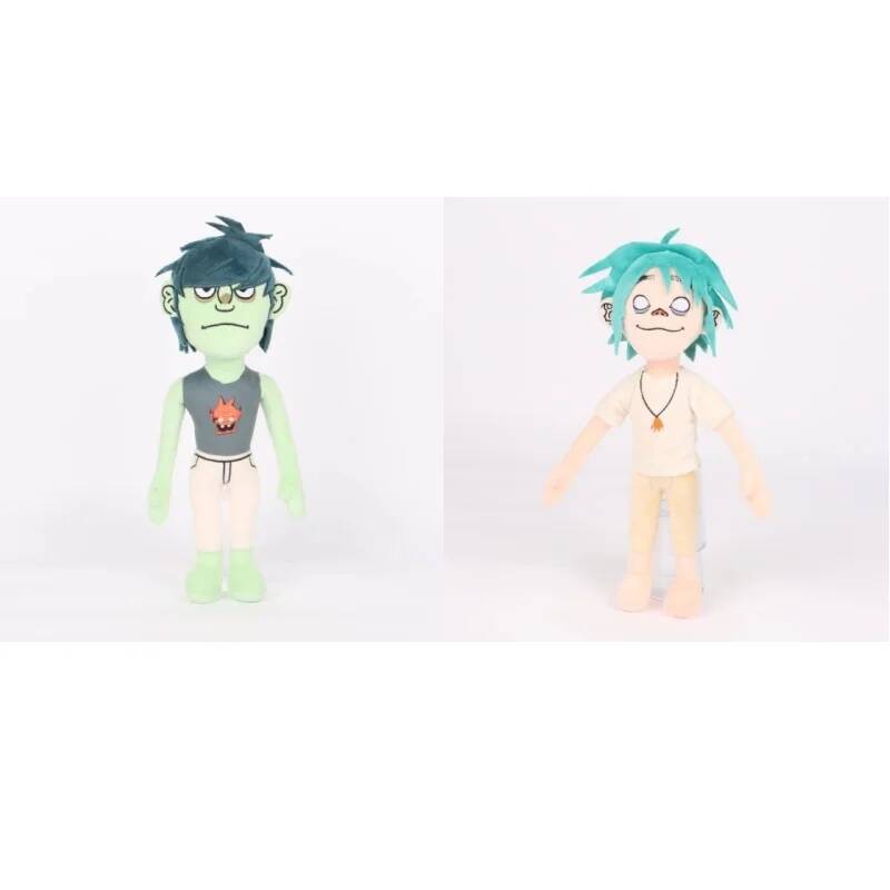 Cartoon Band Character Plush Toy 2D Style Soft Stuffed Doll Kids Birthday Gift
