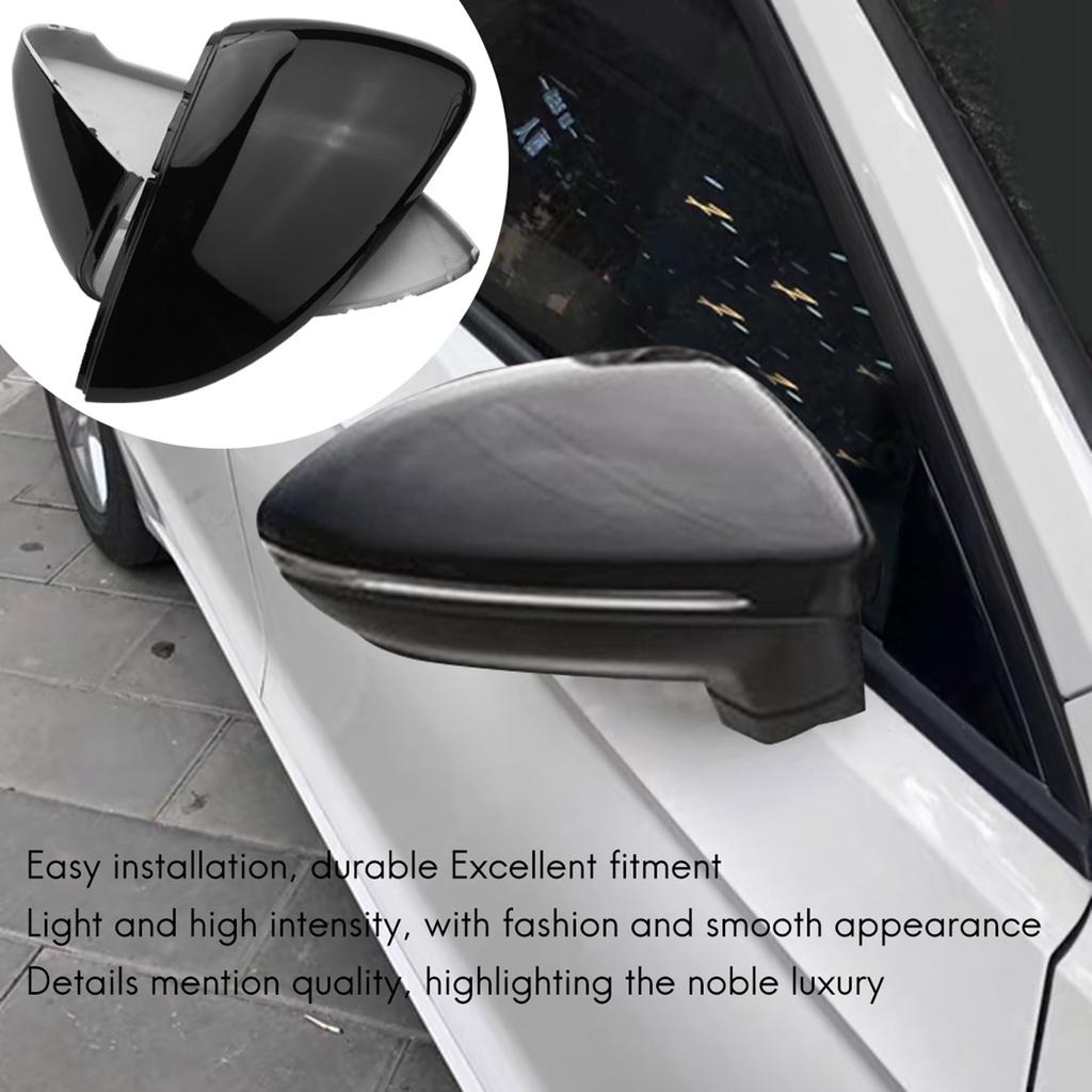 High Quality 2Pcs Car Left And Right Rearview Mirror Housing Cover For Golf 7