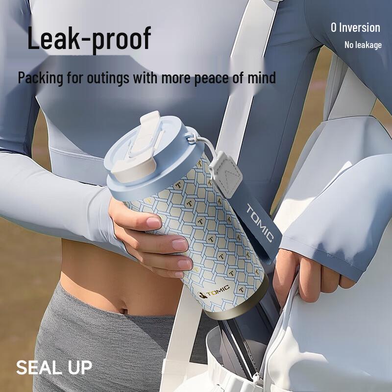 TOMIC Pure Titanium 480ml Insulated Coffee Mug