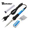 220V / 110V 60W Adjustable Temperature Soldering Iron Soldering Station with 5 Iron Heads