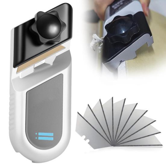 Инструмент для снятия фаски с гипсокартона Быстрый резак для гипсокартона Компактный дизайн 45-градусный эффективный гипсокартон