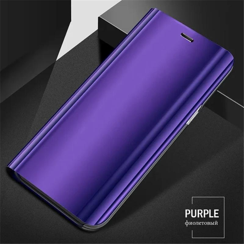 Clear Mirror Flip Leather Mirror Phone Case For Xiaomi Redmi Note 13 Note13 Pro Plus 13C K70E Poco X6 Pro 5G 4G Shockproof Stand Holder Full Cover