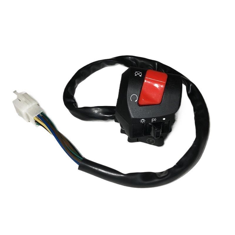22Mm Motorcycle Handle Bar Left Right Switches Horn Turn Signal Headlight Electric Start Handlebar Controller Switch