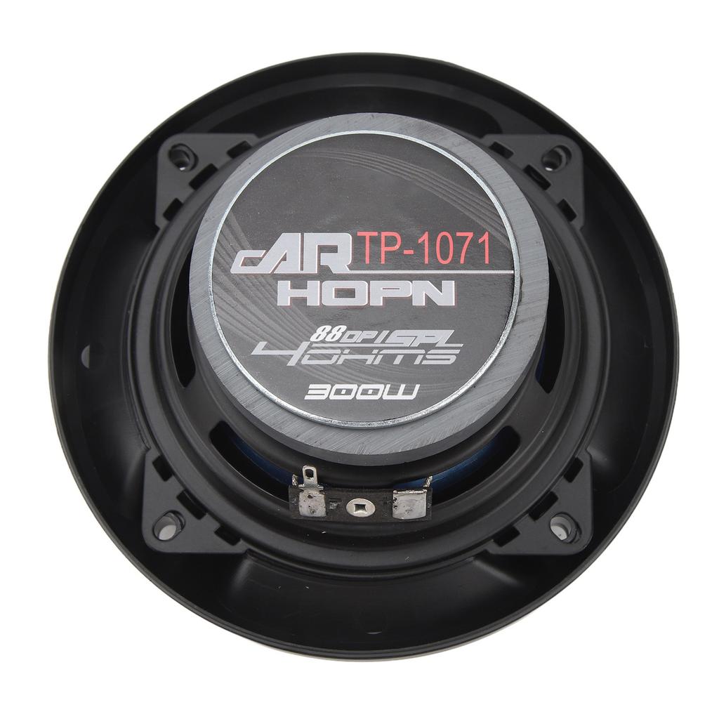 2pcs 4in Car Coaxial Speaker 2 Way Automobile Modified Horn with Cover Car Horn Upgrate for Cars RV