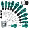 Strong Magnetic Tips Manual Screwdriver Set Slotted Screwdriver Kit  Household Maintenance