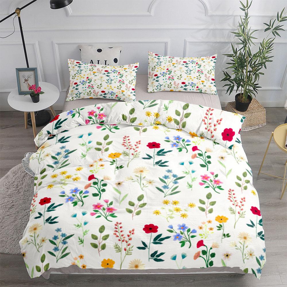Комплект постельного белья Botanical Art Duvet/Doona Single Twin Double Queen King Cal King Size