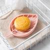 Leaf-Shaped Soap Dish 2 Layers Drain Soap Box Bathroom Dish Plate Case Home Shower Soap Holder Bathroom Acssories