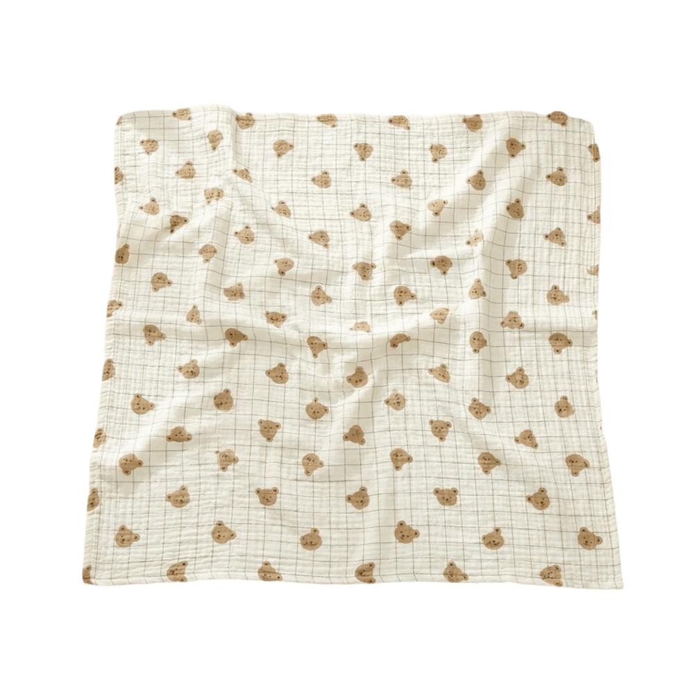 Cotton Muslin Swaddle Soft Kids Bath Towel Children Bedding Swaddle Blanket Girls