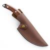 Sharp Kitchen Knife Cleaver Boning Knives Chef Knife for Beef with Sheath Cover Cooking Tool