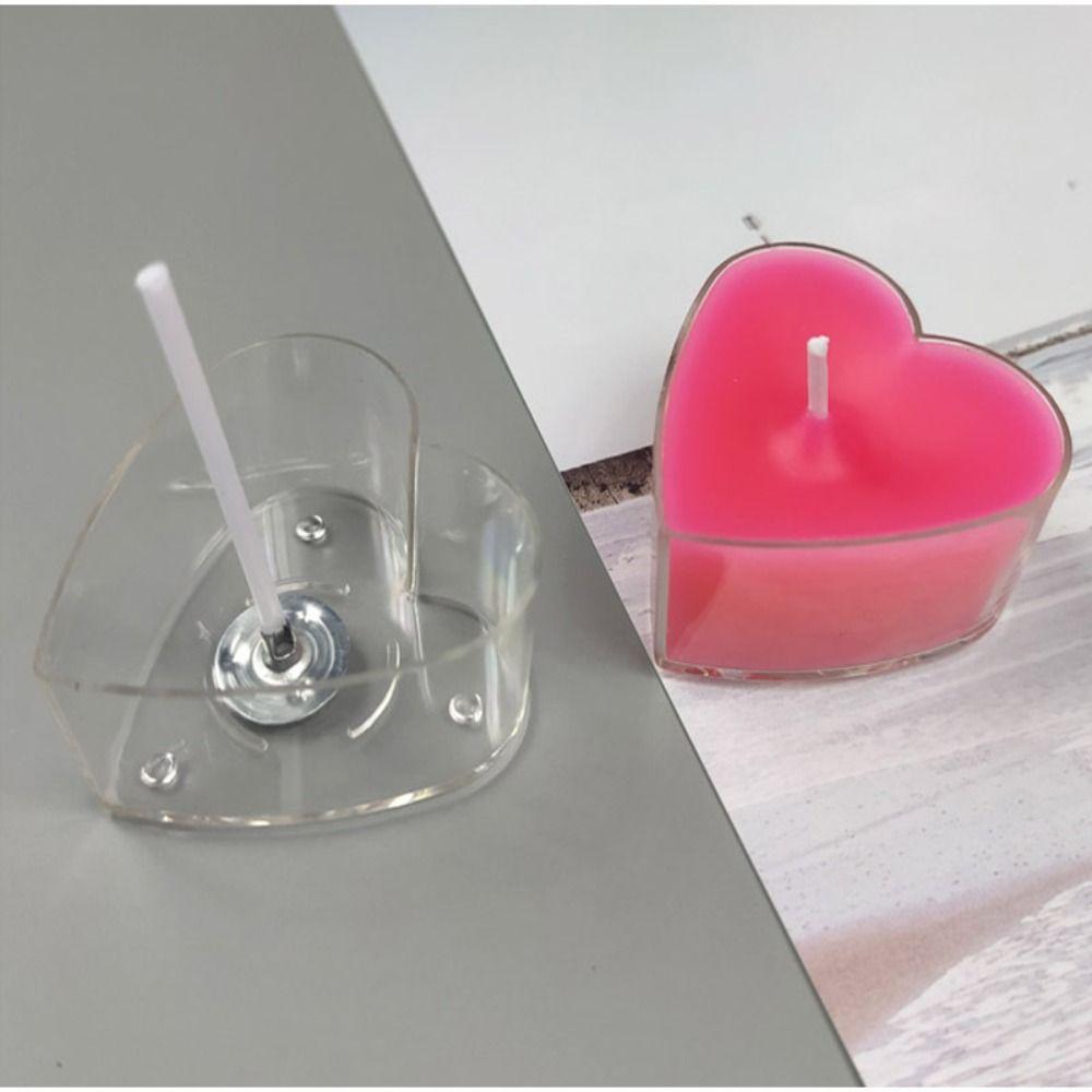10Pcs Heat-Resistant Candle Mold Candle Making Supplies Candle Cup Holder Wedding