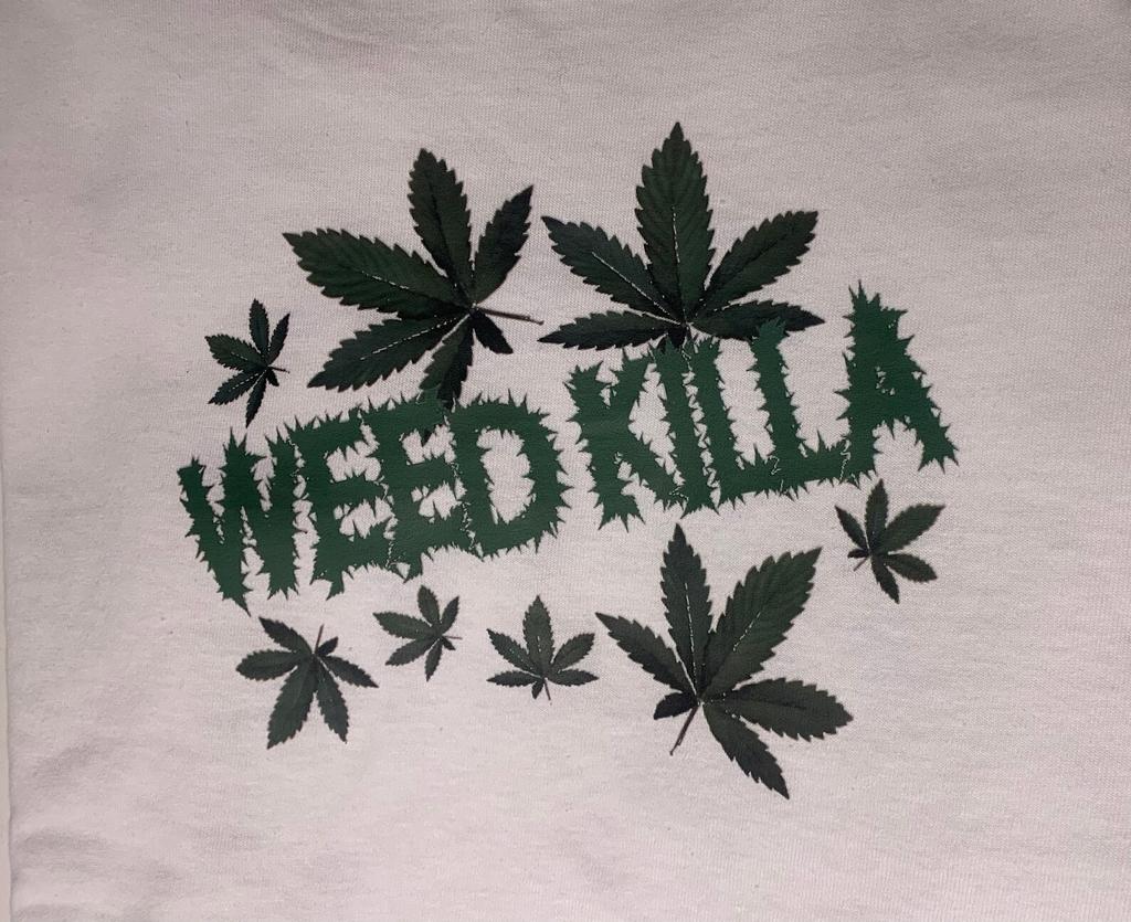 Футболка Weed Killer 4/20 Ганджа Сплифф Блант Хаш Дым Наркоман Рождественские Подарки