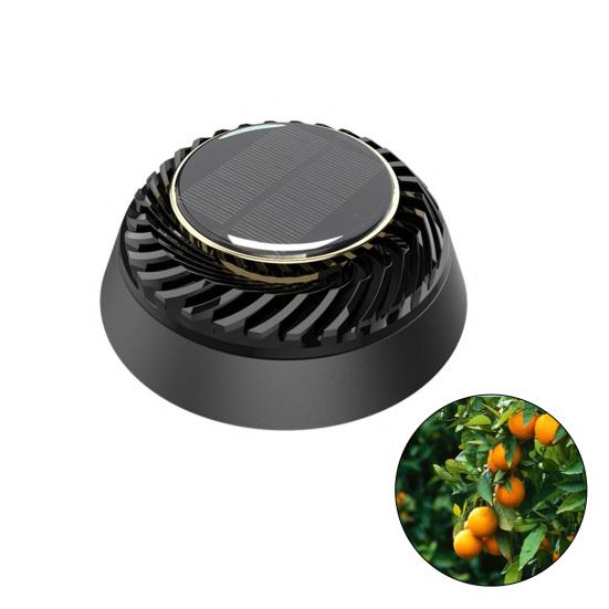 Car Air Freshener Solar Energy Auto Rotating Essential Oil Diffuser Easy Installation Aromatherapy Air Purifier Accessories