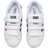 adidas Оригинальные SUPERSTAR Износостойкие Низкие Кеды для Скейтбординга Белые Детские Кроссовки JI0506