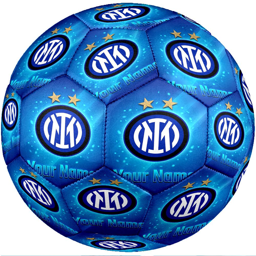 Inter Milan Fashion Size 5 Football Wearproof Non‑Slip Soccer Ball For Sports Training Entertainment Use