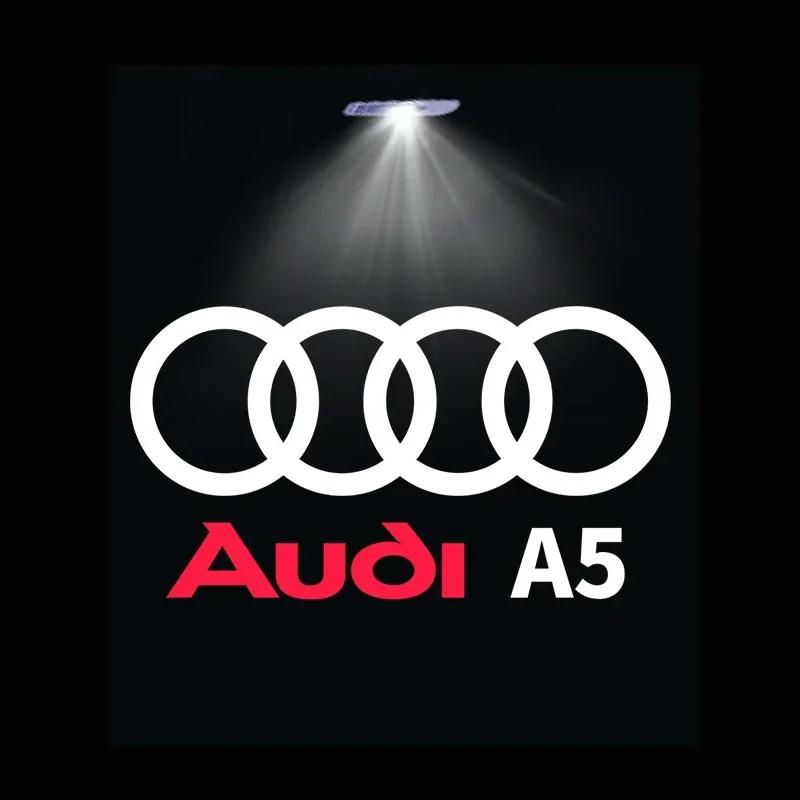 Для Audi A GBLed Логотип на дверь автомобиля Световой приветственный свет Для Audi A4 B5 B6 B7 B8 B9 A1 A3 8V 8P 8L A6 C5 C6 C7 A5 A7 A8 Q3 Q5 Q7 TT S3 S6 Sline Quattro