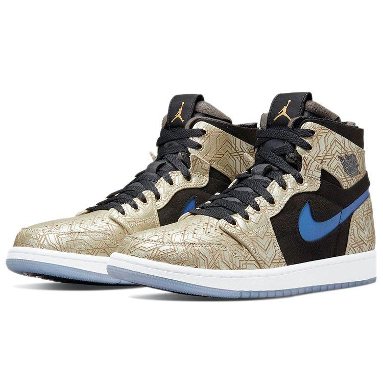 Air Jordan 1 Zoom Comfort Gold Laser Unisex Sneakers DQ0659-700