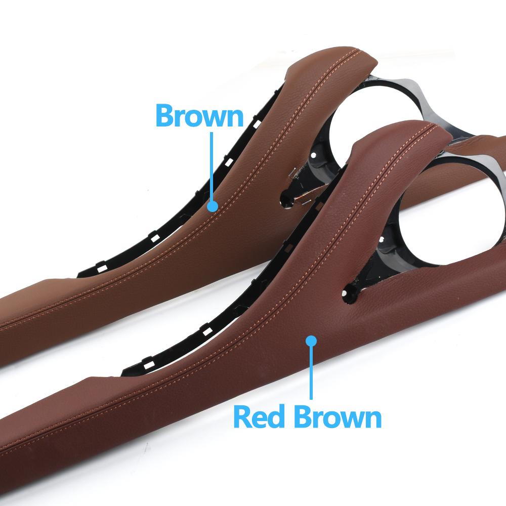 Подлокотник для внутренней двери с левым рулем и правым рулем, кожаная внешняя опора рамы для BMW 5 серии F10 F11 F18 520 523 525 528 530