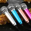 Portable Audio Stereo Condenser Karaoke 3.5mm Wired Mini Microphone