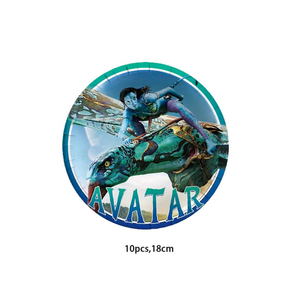 51pcs For Avatar Birthday Party Supplies Include Tablecloth Plates Cups&Napkins
