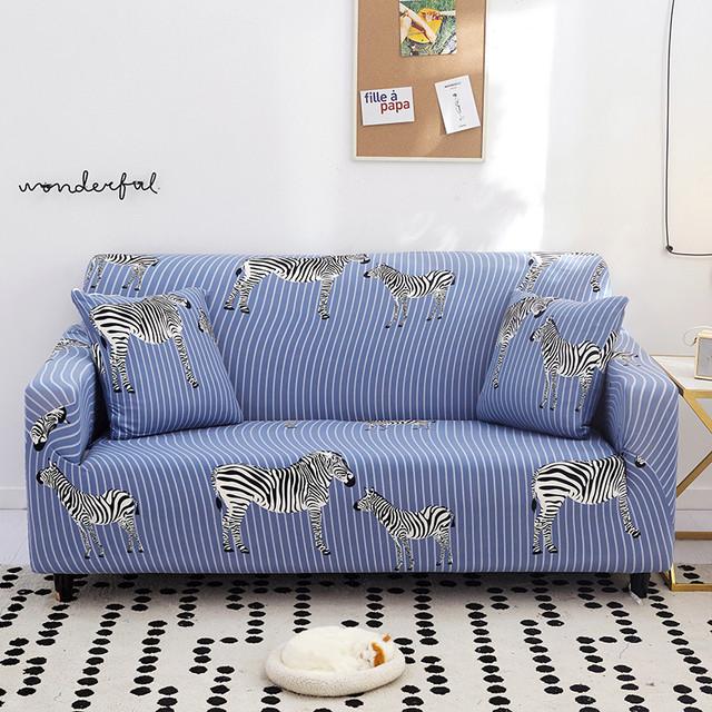 Эластичные чехлы на диван для гостиной, полиэстер, чехол для дивана, чехол для кресла, защита для мебели
