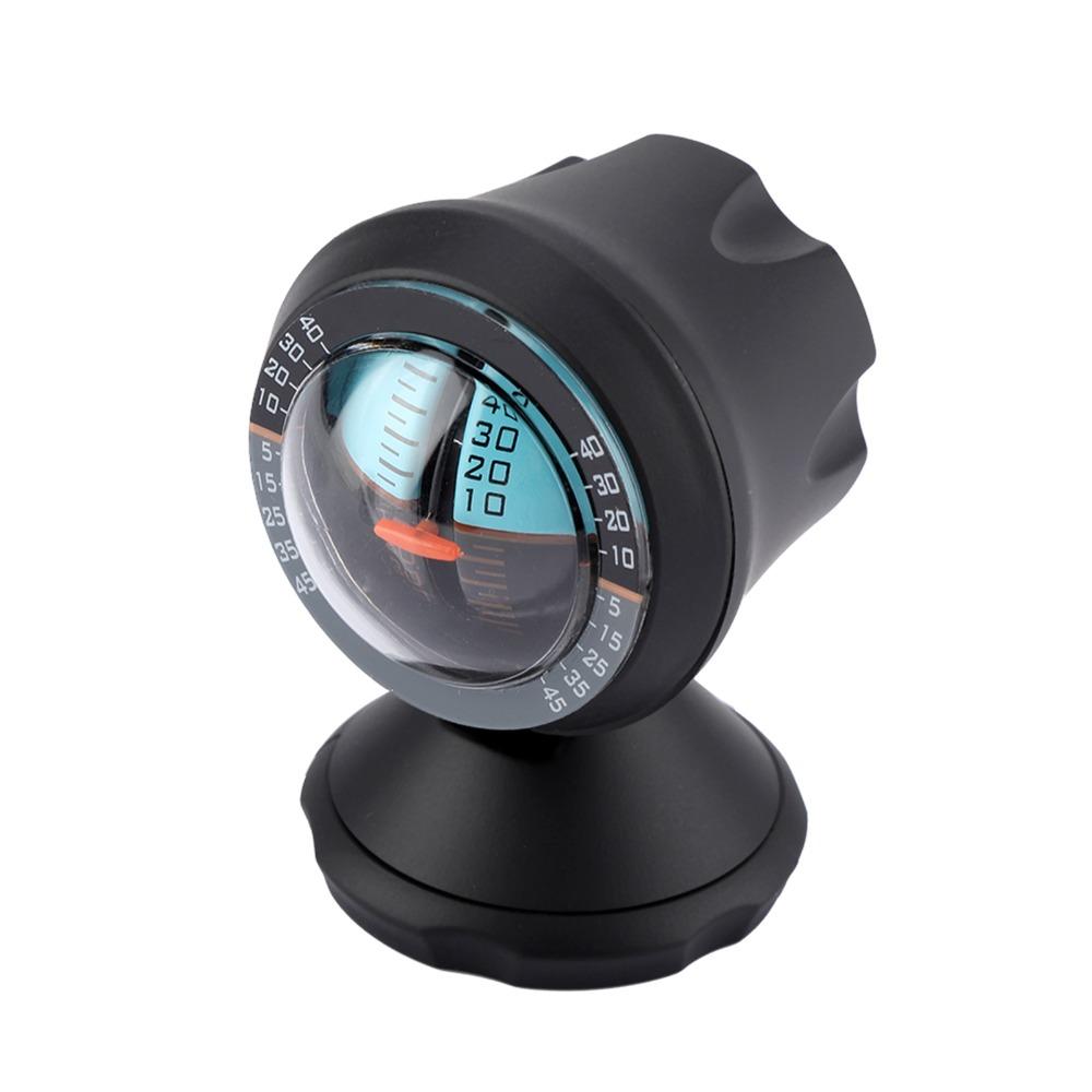 Compact Slope Meter Stable Vehicle Tool Convenient Inclinometer Car Accessory