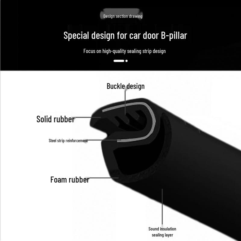 Клейкие полоски Qing Feng идеально подходят для герметизации звукоизоляции стоек B и дверей автомобилей всех моделей Haval, обеспечивая защиту от пыли и снижение шума.
