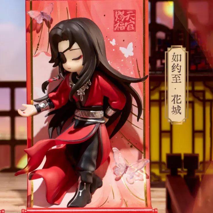 Оригинальная серия свитков «Небесное Достояние и Благословение» (Tian Guan Ci Fu) Blind Box Tgcf Хуа Чэн Се Лянь Милая Аниме Периферия Mystery Box Тренд Рождественские Подарки