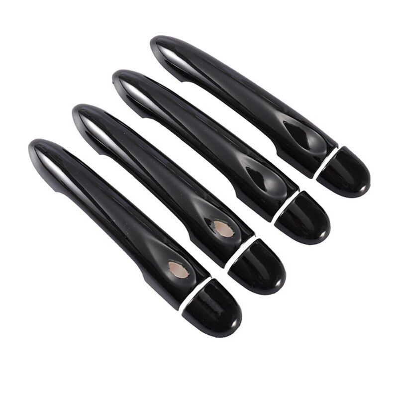 For Renault Captur Kaptur Samsung QM3 2013- Glossy Black Car Door Handle Cover Trim Styling Accessories 2014 2015 2016