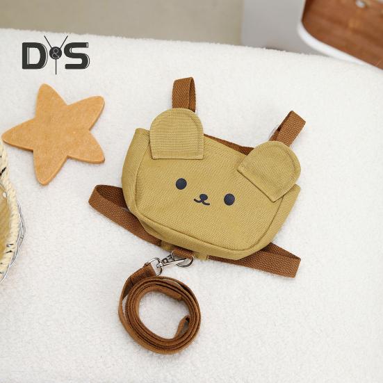 Рюкзак для домашних животных с воротником-ремнем, мультяшная сумка для дрессировки собак, сумка для закусок, сумка для наград, рюкзак для путешествий на открытом воздухе, рюкзак для щенков с тяговой веревкой