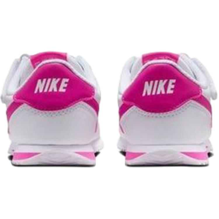 Nike Cortez Easy On Универсальные Удобные Простые Низкие Детские Беговые Кроссовки Детские кроссовки Белые Розовые IH7656-102