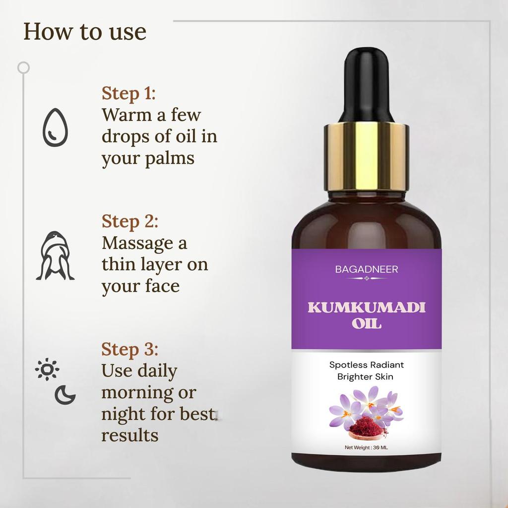 Kumkumadi Face Oil 30ml, Unisex