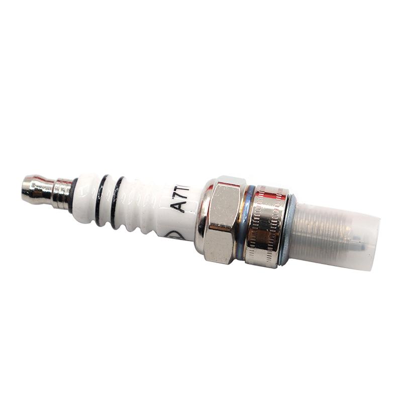 A7TC Racing 3 Electrode Spark Plug for 50cc 110cc 125cc 150cc Atv Scooter Dirt Bike Go Kart