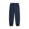 Li Ning Sports Lifestyle Series American Vintage Simple Loose Fit Drawstring Cuffs Casual Knit Joggers Men bottoms Deep-Navy AKLU939-1