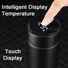 ALQ1 For Tesla Model 3 Model S Model X Model Y Roadster SpaceX 500ml Smart Water Bottle Stainless Steel Thermos Flasks Car Logo Mug