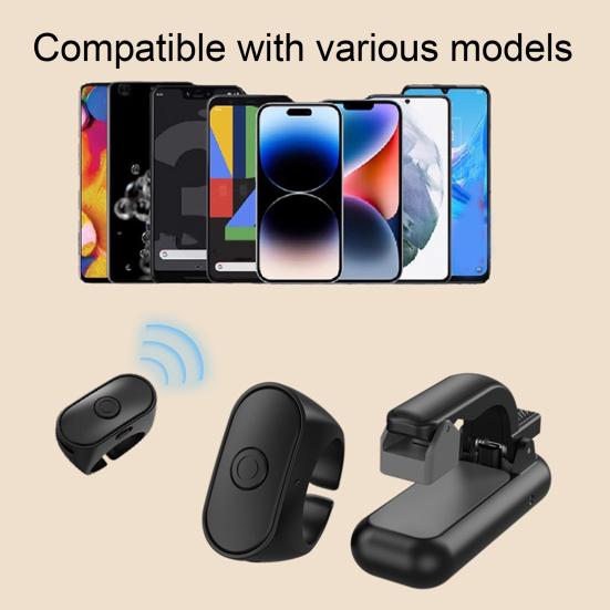 Пульт дистанционного управления с поддержкой Bluetooth, прокручивающее кольцо, приложение для перелистывания страниц, беспроводные телефоны, планшеты