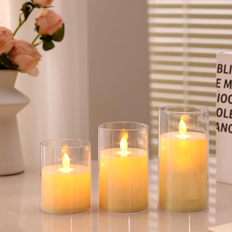 Светодиодный беспламенный комплект качелей со свечами — креативное украшение дня рождения и свадьбы