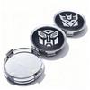 4pcs Transformers Logo Emblem Car Wheel Center Caps 74mm 69mm Wheels Hub Cap Decepticons Optimus Prime Badge Rim Hubcaps Cover