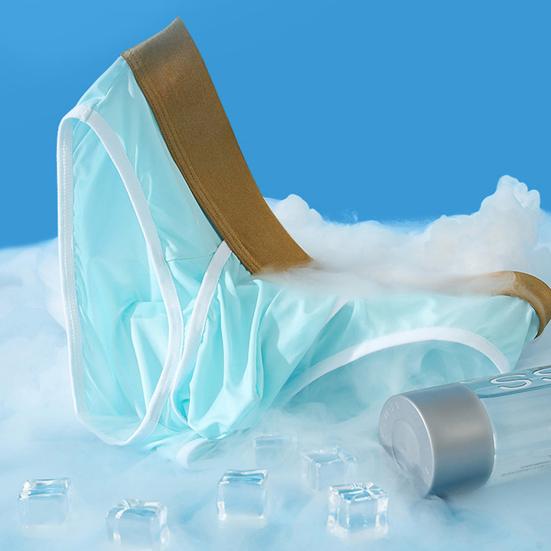 Трусы С низкой посадкой Эластичный пояс Дизайн с боковым вырезом U-образные трусы Дышащие