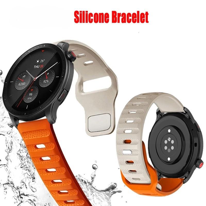 20 мм 22 мм силиконовый ремешок для часов + чехол для Amazfit GTR3 Pro ремешок для часов ремешок для Huami Amazfit GTR 4 3 Pro 2 2e / GTS 4 3 2 Mini GTR4 Shell