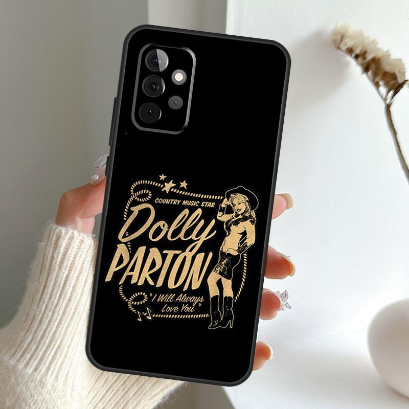 Чехол Dolly Parton для Samsung Galaxy A34 A54 A14 A15 A35 A55 A16 A26 A36 A56 A52 A12 A32 A13 A33 A53 A17