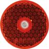 Round reflector for screwing on