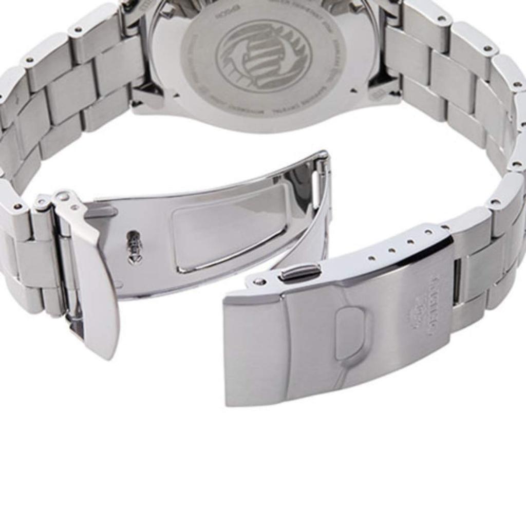 Orient Часы MAKO с автоматическим заводом и заводом Overseas, модель с черным сапфировым стеклом [Orient] (Включая руку) RA-AA0001B19B Мужской [Товар]