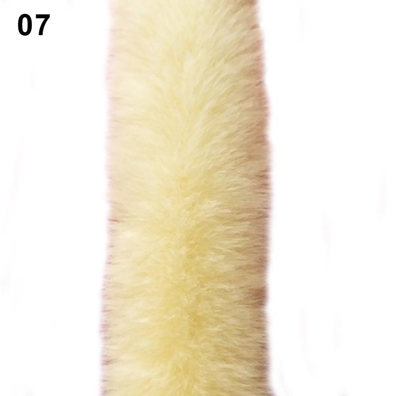 Искусственный мех кролика, имитирующий мех кролика Рекс, манжеты, окантовка Ханьфу, цветной мех кролика, зимний теплый искусственный мех, окантовка из искусственной кожи