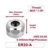 ER 111620253240 AMUM Heavy Duty Collet Nut Chuck Cap for Milling Machines