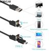 3 In1 10/5/3/2/1 м USB-эндоскоп-бороскоп 6 светодиодов Водонепроницаемая камера-змея для Mac Windows IOS Android-смартфона Мобильный промышленный эндоскоп