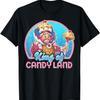 Candy Land Король Страны Сладостей Портретная футболка