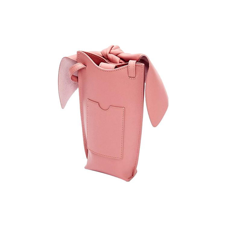 Loewe Rabbit Shape Magnetic Closure Leather Shoulder Crossbody Bag Women Shoulder Bags Pink C623W48X01-8765