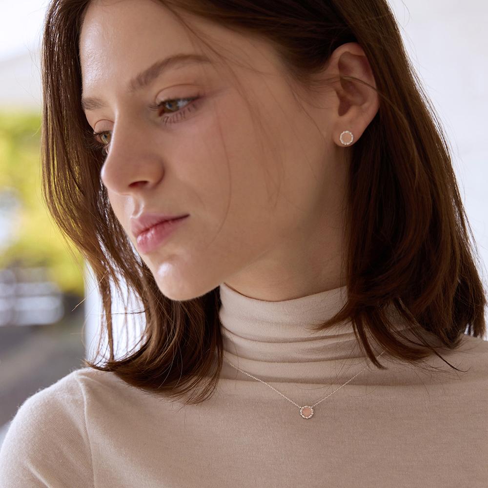 Paigeflynn [Серебро 925 пробы] Newage Пастельное ожерелье