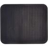BONFORM Car Mat, Flat Mat, Light/Regular Car, Rear, 1 Piece, Waterproof, Fully Washable, Anti-slip Treatment, 42x35cm, Black 6368-08BK